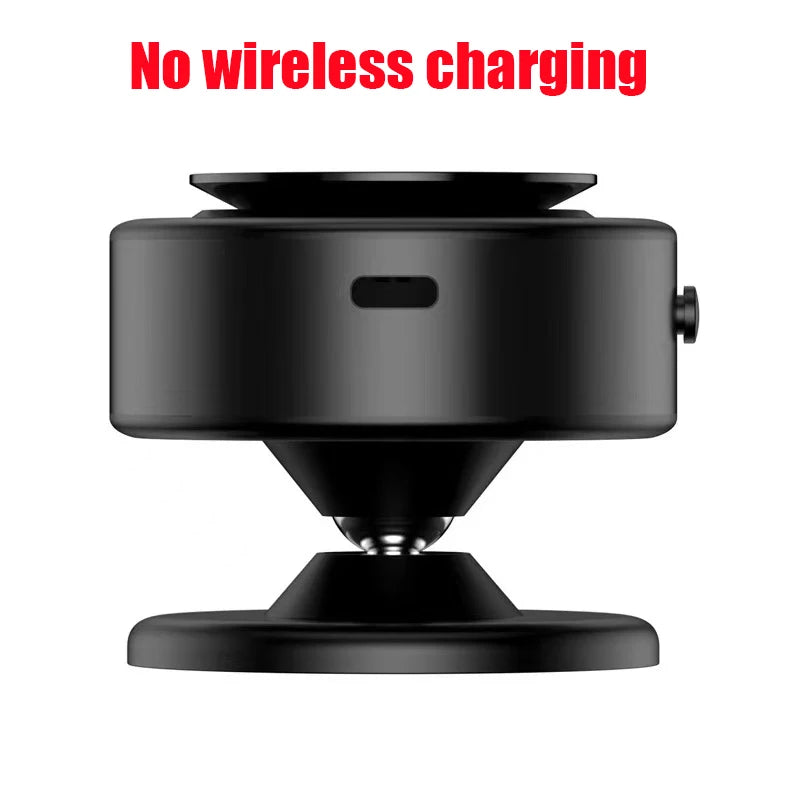 Wireless Charge 360°Rotatable Vacum Car Holder for Iphone Samsung Xiaomi Magnetic Car Mount Vacuum Phone Holder