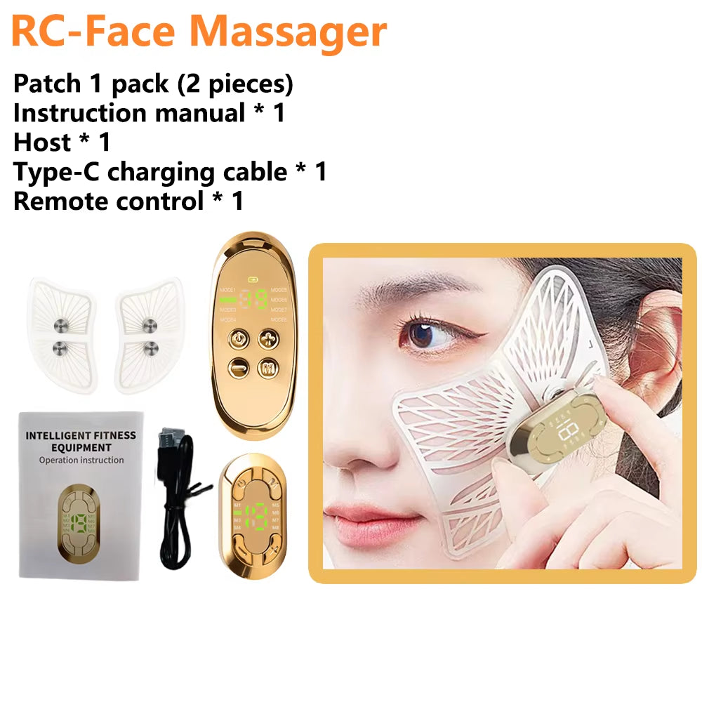 Ems Eye Face Beauty Massage Muscle Stimulator Facial Lifting Anti-Wrinkle Lift Face Skin Care Dark Circles Relieves Fatigue
