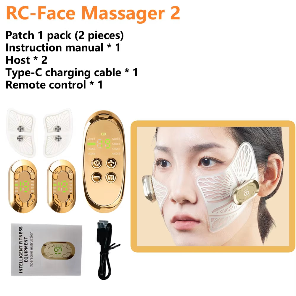 Ems Eye Face Beauty Massage Muscle Stimulator Facial Lifting Anti-Wrinkle Lift Face Skin Care Dark Circles Relieves Fatigue