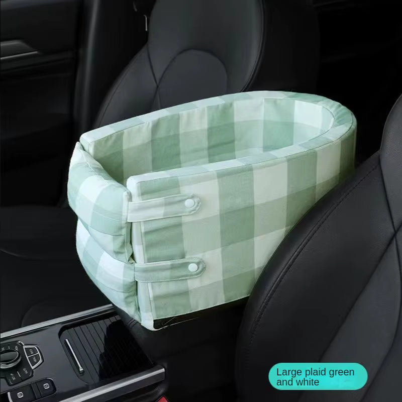 Dog Car Seat Carrier - Premium Travel Basket for Small Dogs and Puppies, Ideal for Chihuahua and Pet Accessories