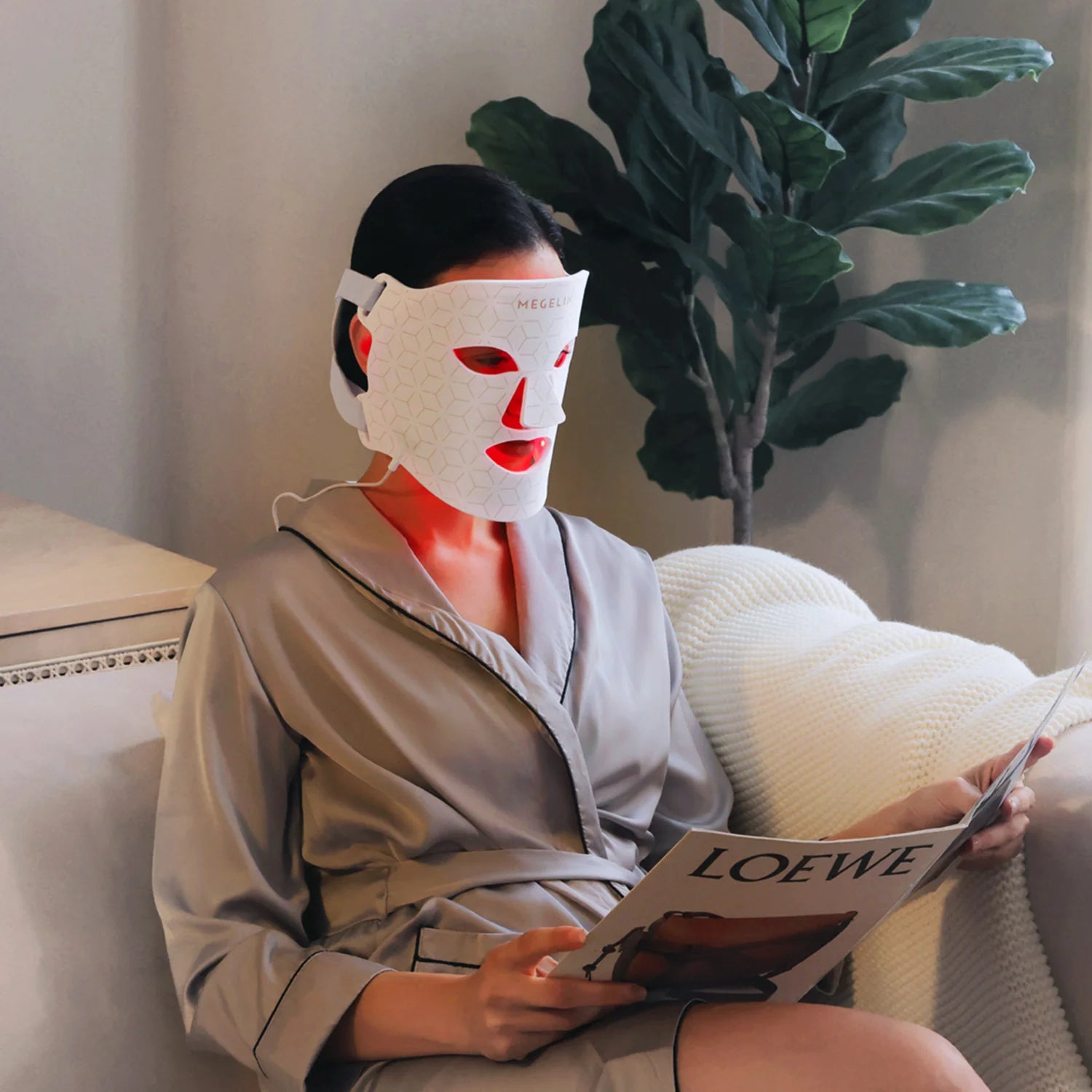 LED Red Light Therapy Face Mask
