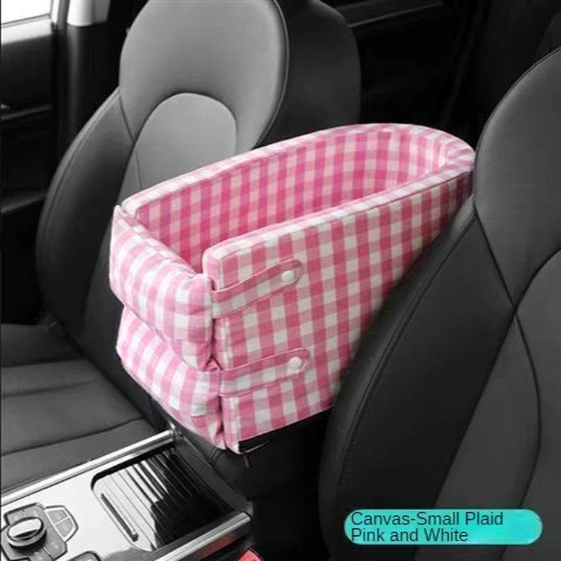 Dog Car Seat Carrier - Premium Travel Basket for Small Dogs and Puppies, Ideal for Chihuahua and Pet Accessories