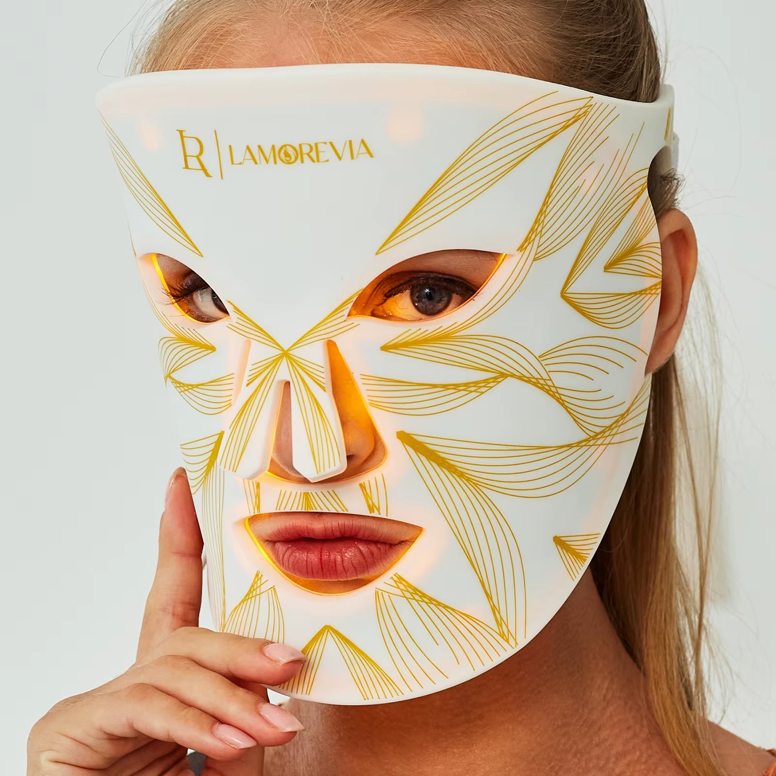 Revitalize Your Skin with the Red Light Facial Beauty Mask - Advanced Blue LED Light Therapy for Acne and Anti-Aging